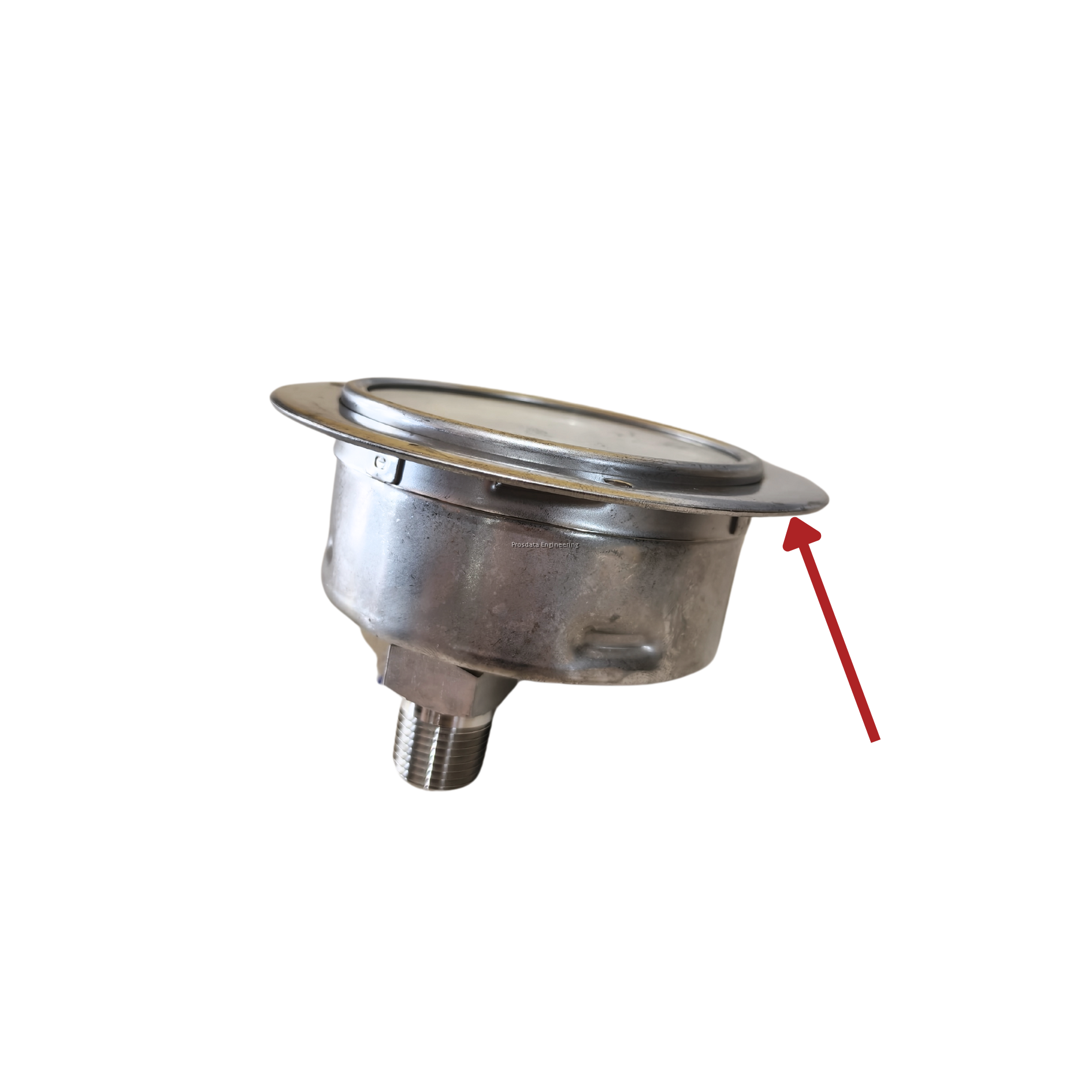 Panel Mounting Flange for Pressure Gauges