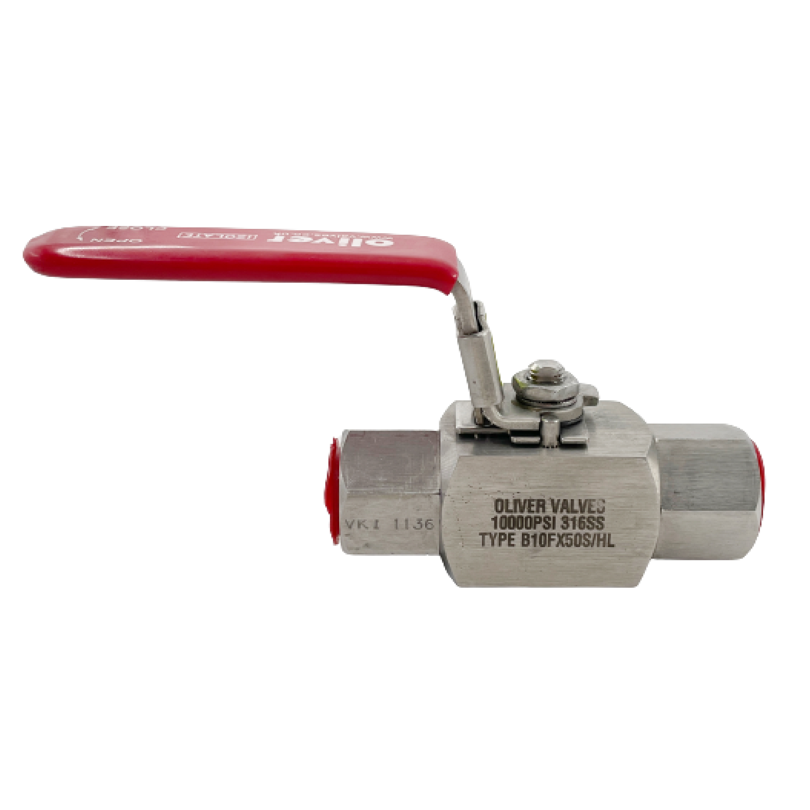 OLIVER High Pressure Ball Valve 1/2'' (HLSS316)
